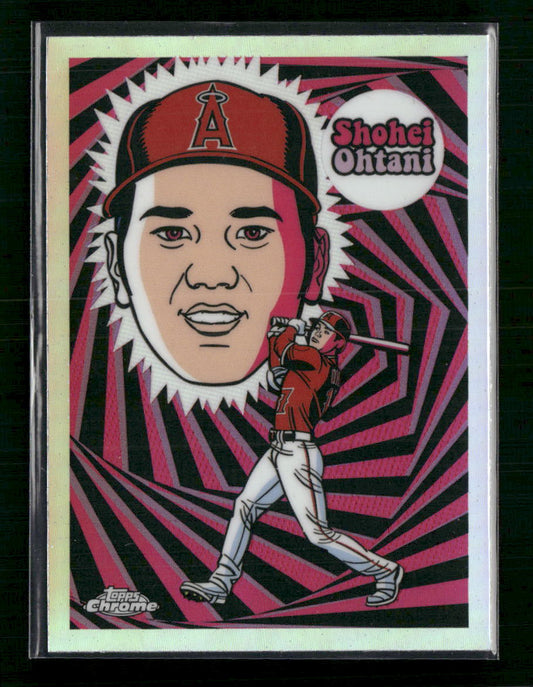 Shohei Ohtani 2023 Topps Chrome #UV-1 Ultraviolet All-Stars