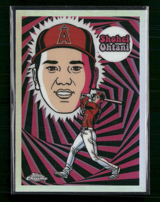 Shohei Ohtani 2023 Topps Chrome #UV-1 Ultraviolet All-Stars