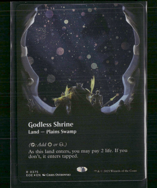 Godless Shrine (Borderless) (Galaxy Foil) Edge of Eternities #375