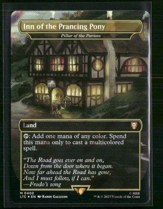 Inn of the Prancing Pony - The Lord of the Rings:  #402 Surge Foil