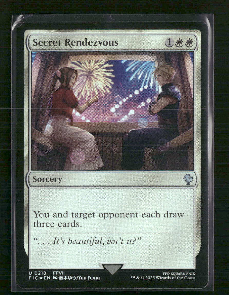 Secret Rendezvous (0218) Commander: FINAL FANTASY #218 Foil