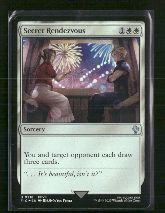 Secret Rendezvous (0218) Commander: FINAL FANTASY #218 Foil
