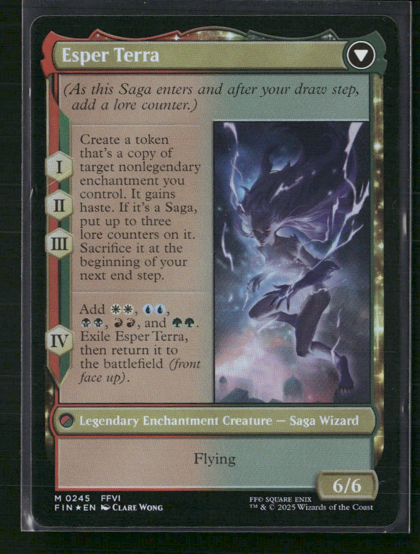 Terra, Magical Adept FINAL FANTASY #245 Foil