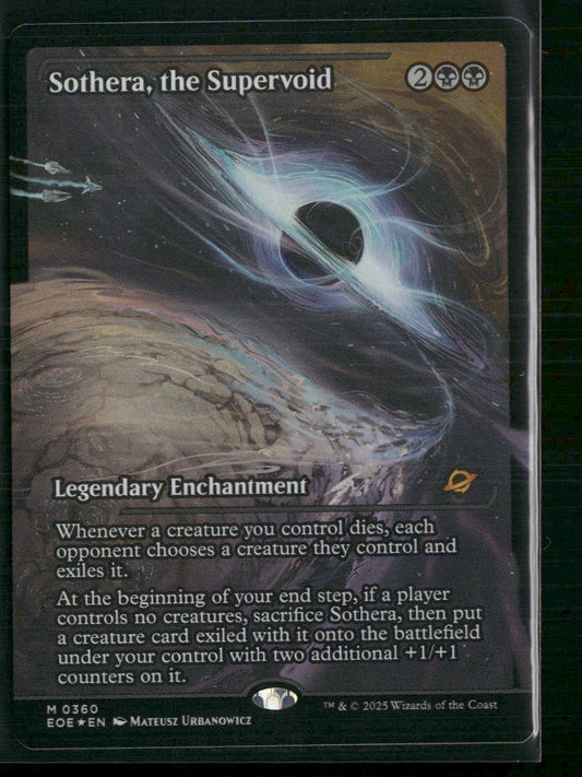 Sothera, the Supervoid (Showcase) Edge of Eternities #360 Foil