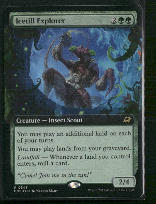 Icetill Explorer (Extended Art) Edge of Eternities #343 Foil
