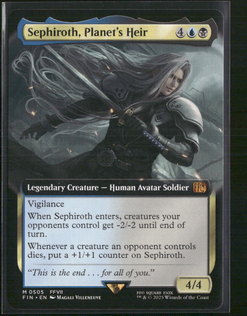 Sephiroth, Planet's Heir (Extended Art) FINAL FANTASY #505
