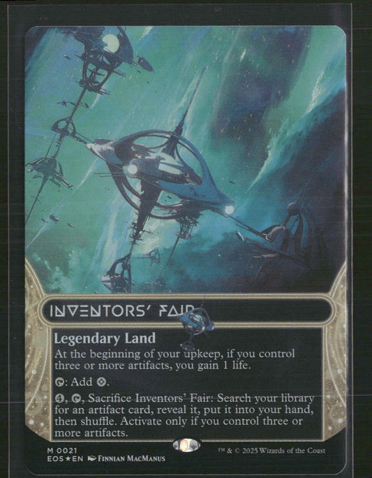 Inventors' Fair (0021) (Borderless) Edge of Eternities: Stellar Sights #21 Foil