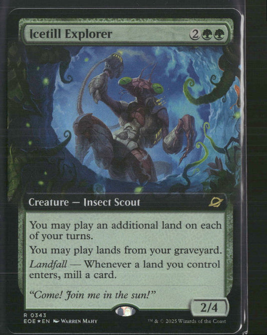 Icetill Explorer (Extended Art) Edge of Eternities #343 Foil