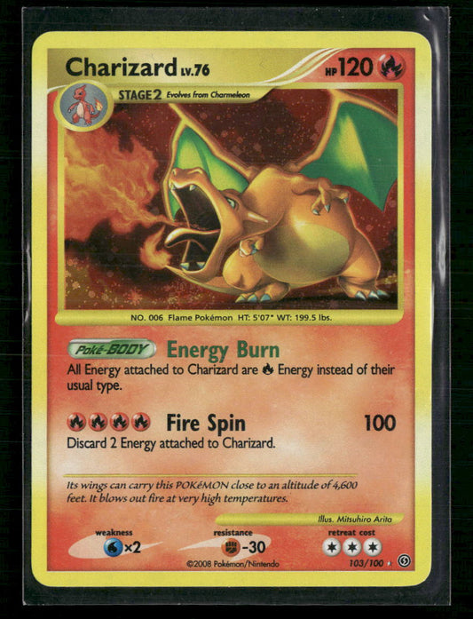 Charizard Stormfront #103/100 - Front
