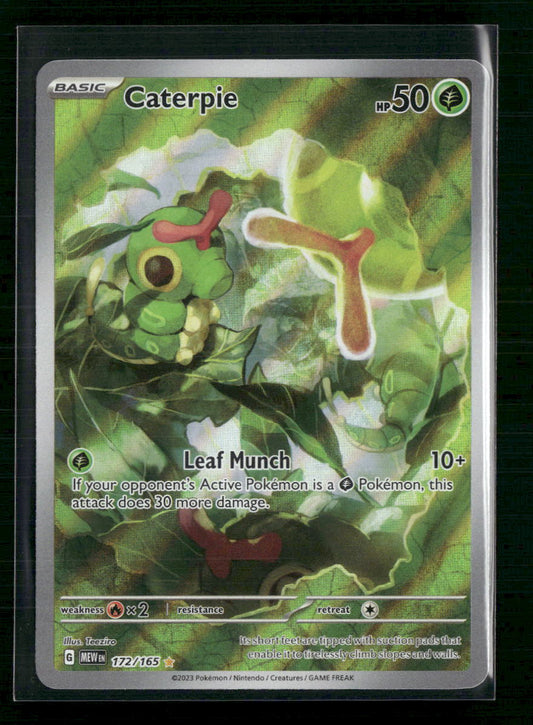 Caterpie SV: Scarlet & Violet 151 #172/165 - Front