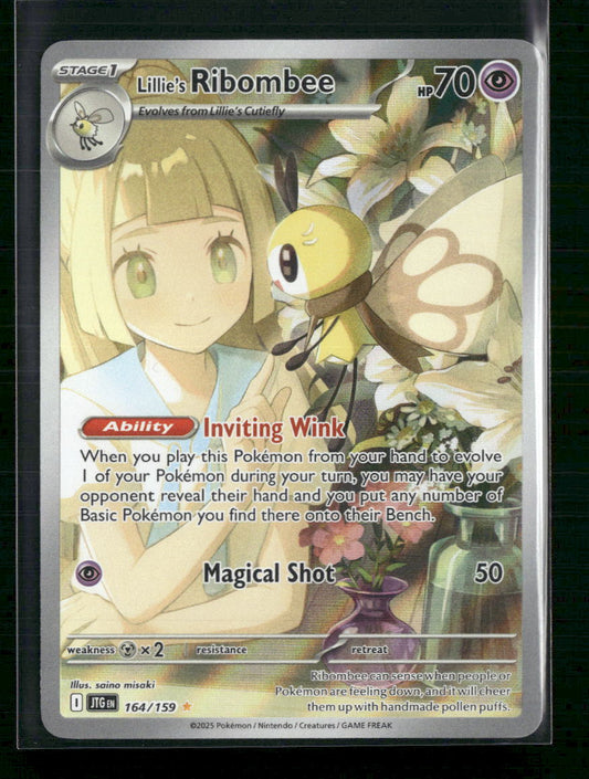 Lillie's Ribombee SV09: Journey Together #164/159 - Front