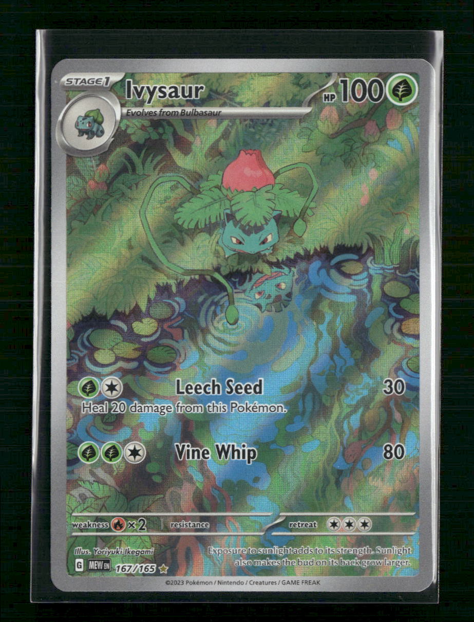 Ivysaur SV: Scarlet & Violet 151 #167/165 - Front