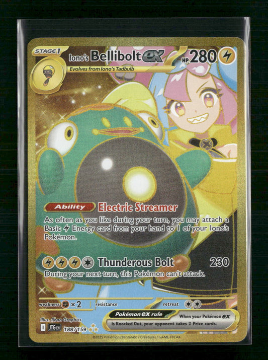 Iono's Bellibolt ex SV09: Journey Together #188/159 - Front