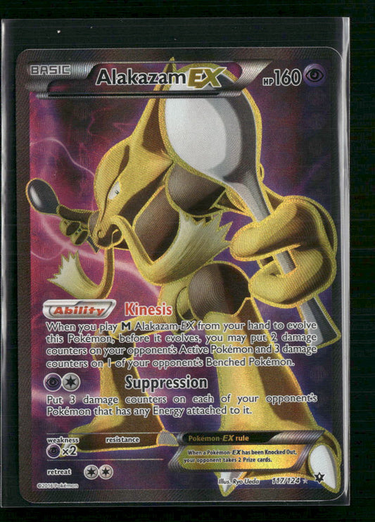 Alakazam EX (Full Art) XY - Fates Collide #117/124 - Front