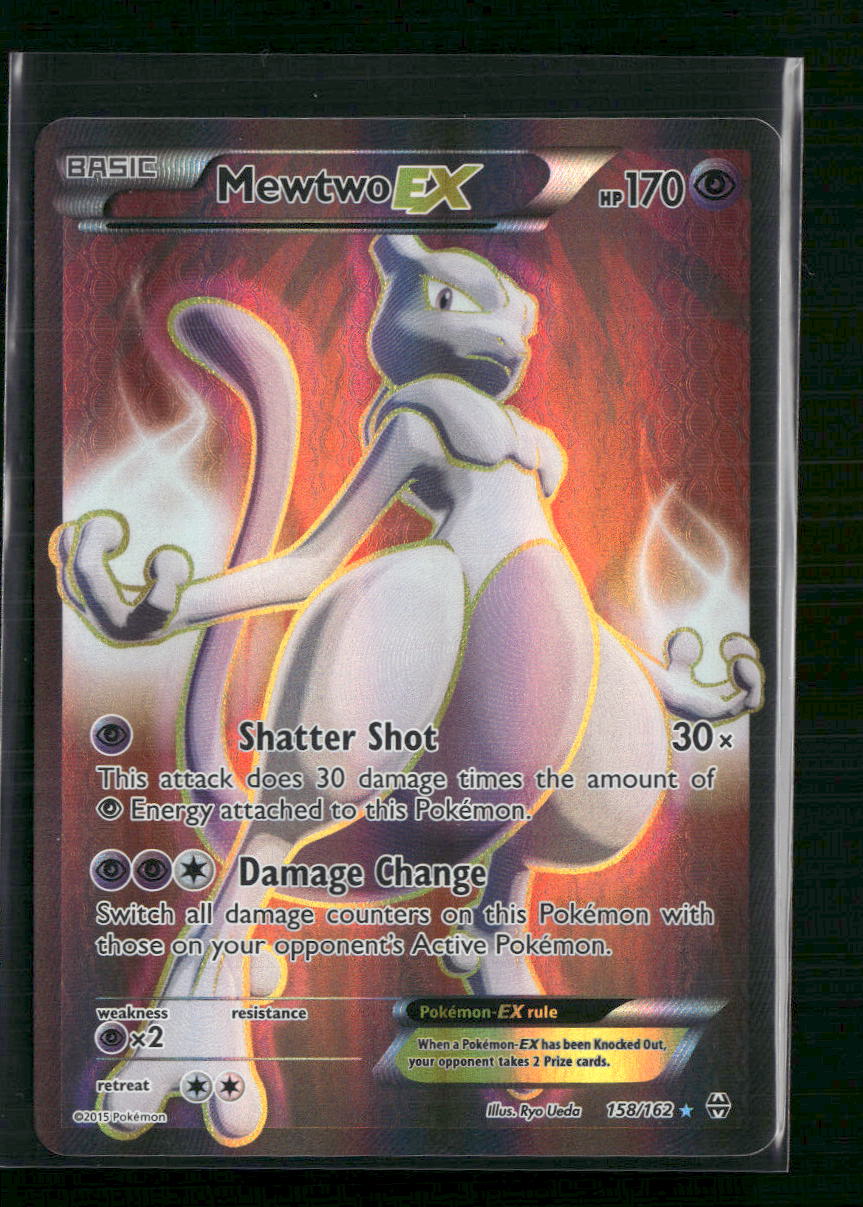Mewtwo EX (158 Full Art) XY - BREAKthrough #158/162 - Front