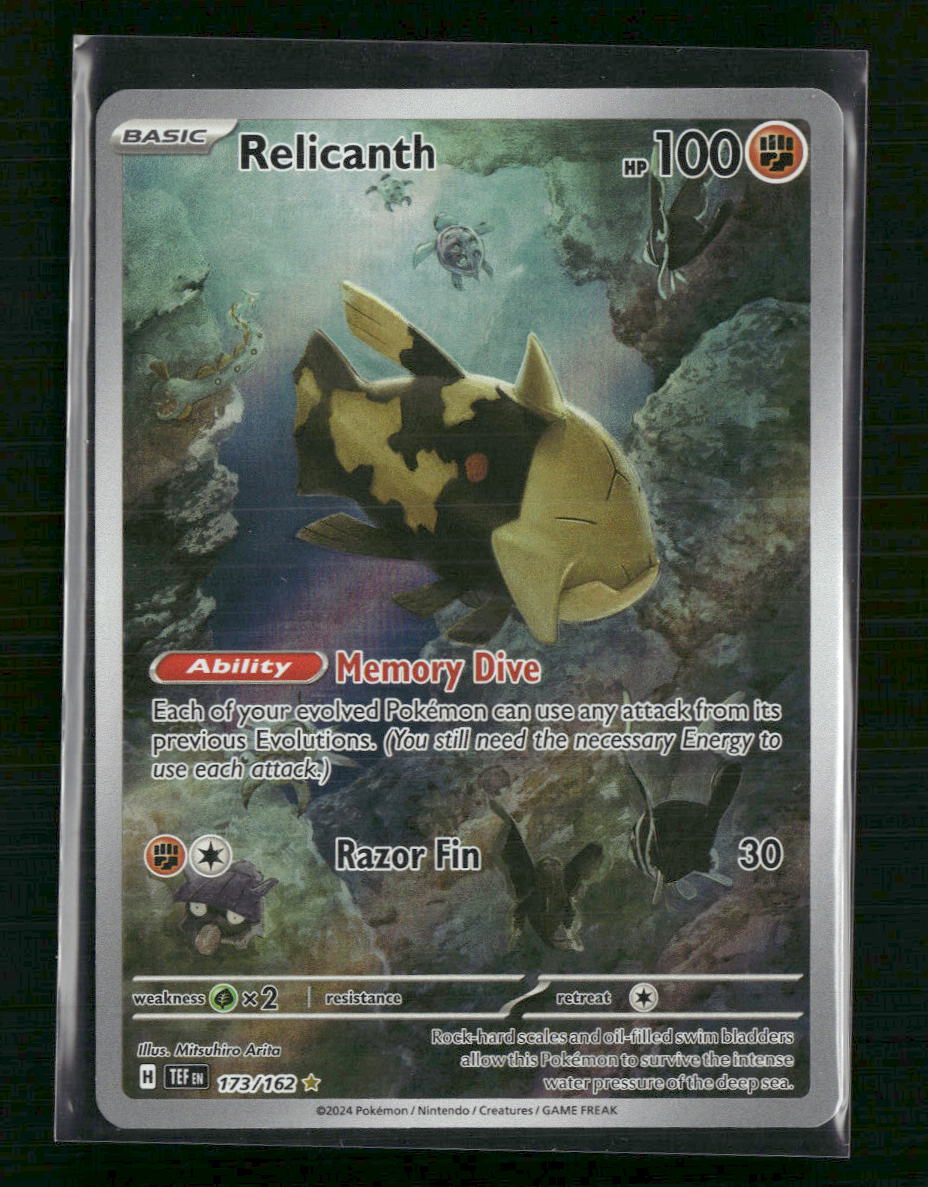 Relicanth SV05: Temporal Forces #173/162 - Front