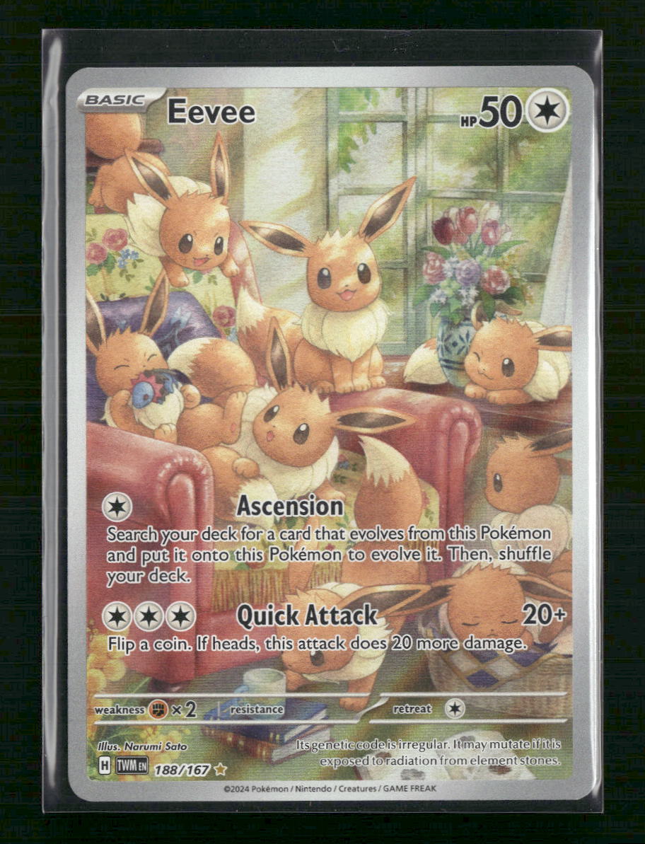 Eevee SV06: Twilight Masquerade #188/167 - Front