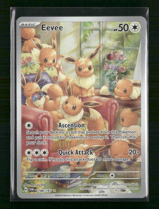 Eevee SV06: Twilight Masquerade #188/167 - Front