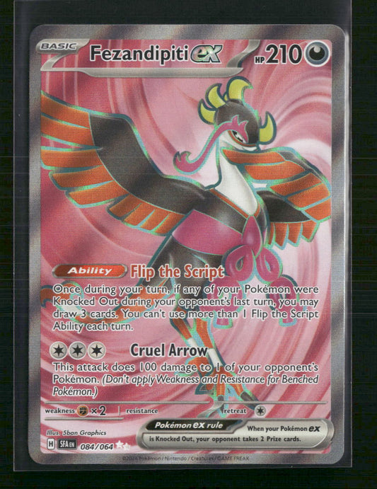 Fezandipiti ex SV: Shrouded Fable #084/064 - Front