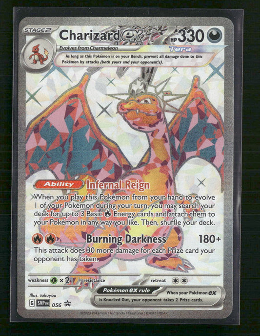 Charizard ex SV: Scarlet & Violet Promo Cards #056 - Front