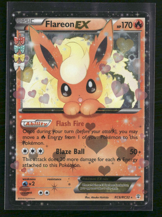 Flareon EX Generations: Radiant Collection #RC6/RC32 - Front