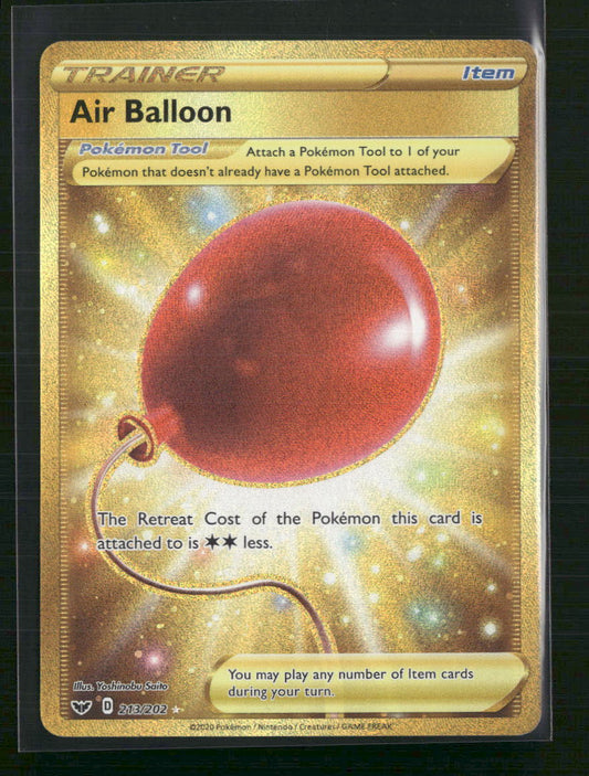 Air Balloon (Secret) SWSH01: Sword & Shield Base Set #213/202 - Front