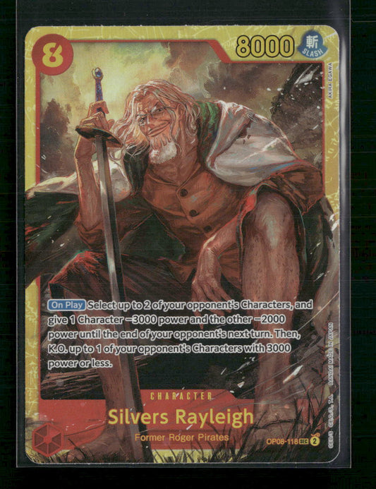 Silvers Rayleigh Two Legends #OP08-118