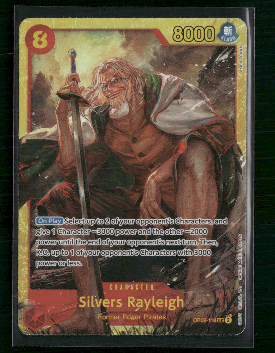 Silvers Rayleigh Two Legends #OP08-118