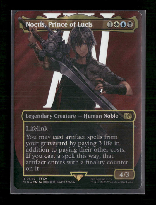 Noctis, Prince of Lucis (Borderless)(Surge Foil) FINAL FANTASY #401