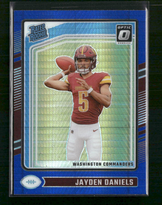 Jayden Daniels 2024 Donruss Optic #248 Holo