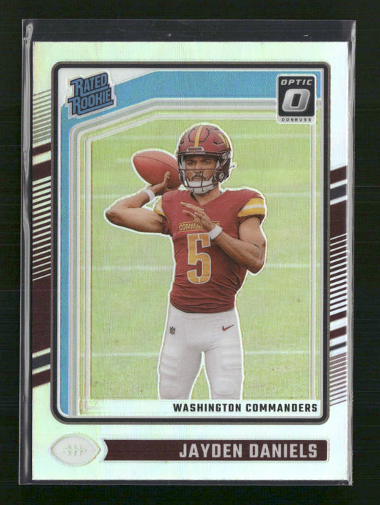 Jayden Daniels 2024 Donruss Optic #248 Holo