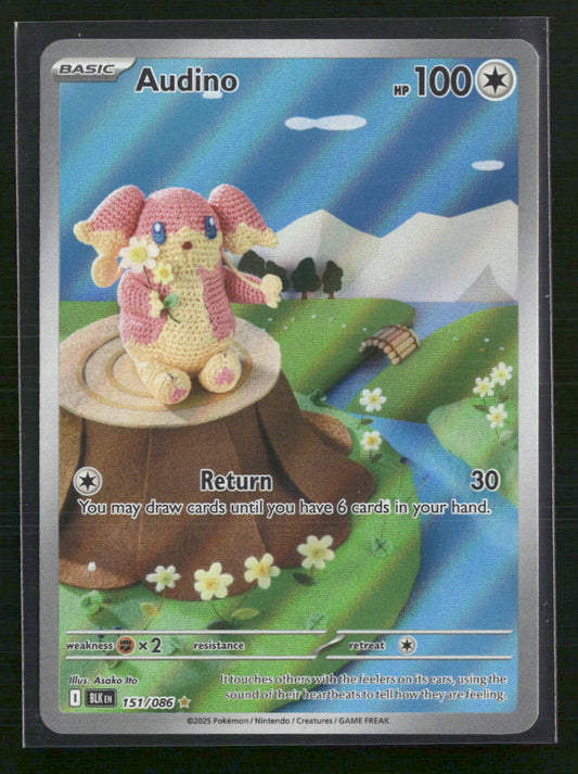 Audino – 151/086 – SV Black Bolt