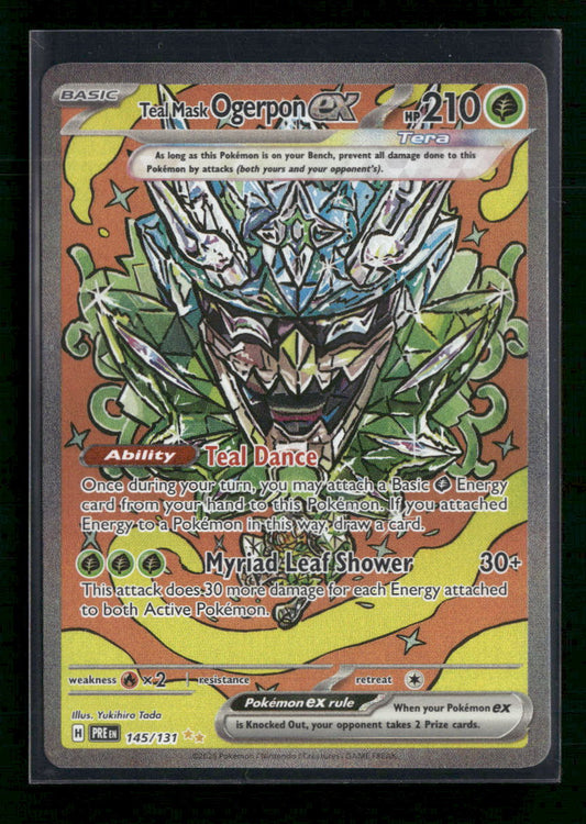 Teal Mask Ogerpon ex SV: Prismatic Evolutions #145/131