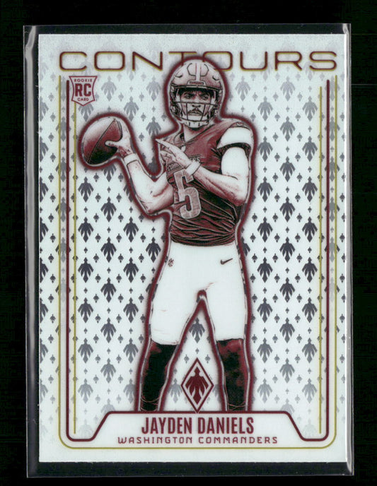Jayden Daniels 2024 Panini Phoenix #CON-JDS Contours