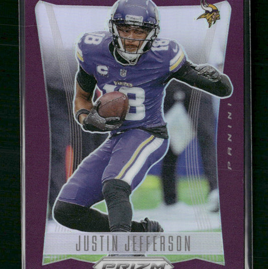 Justin Jefferson Minnesota Vikings #211 2024 Panini Prizm Rookie