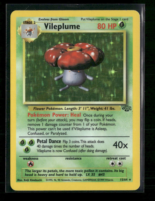 Vileplume (15) Jungle #15/64