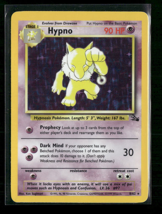 Hypno (8) Fossil #08/62