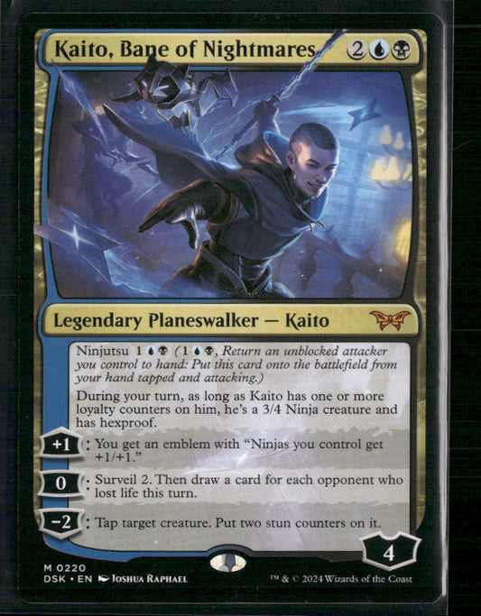 Kaito, Bane of Nightmares Duskmourn: House of Horror #220