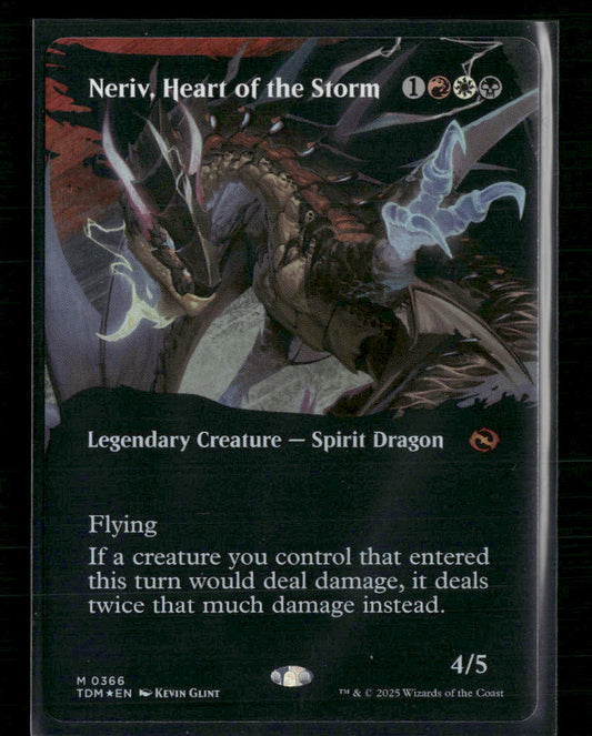 Neriv, Heart of the Storm (Borderless) Tarkir: Dragonstorm #366
