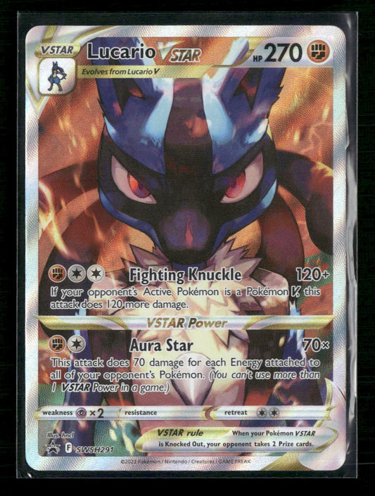Lucario VSTAR SWSH: Sword & Shield Promo Cards #SWSH291
