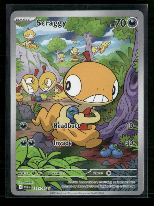 Scraggy SV: White Flare #138/086