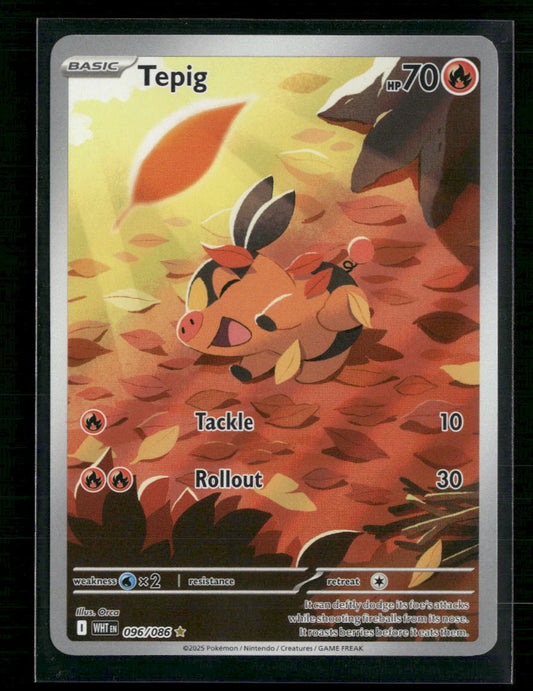 Tepig SV: White Flare #096/086