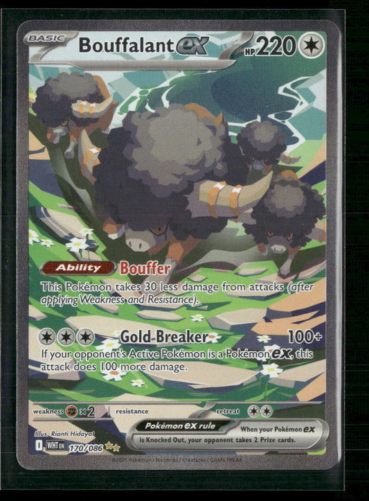 Bouffalant ex SV: White Flare #170/086