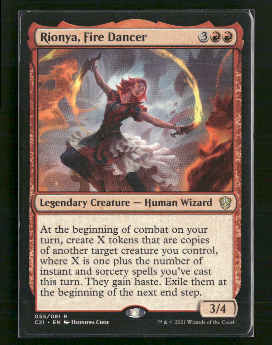 Rionya, Fire Dancer Commander 2021 #55