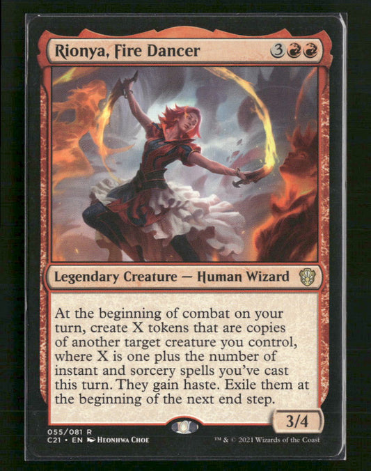 Rionya, Fire Dancer Commander 2021 #55