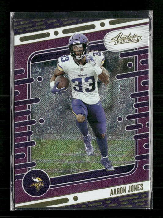 Aaron Jones 2024 Panini Absolute #71 Purple