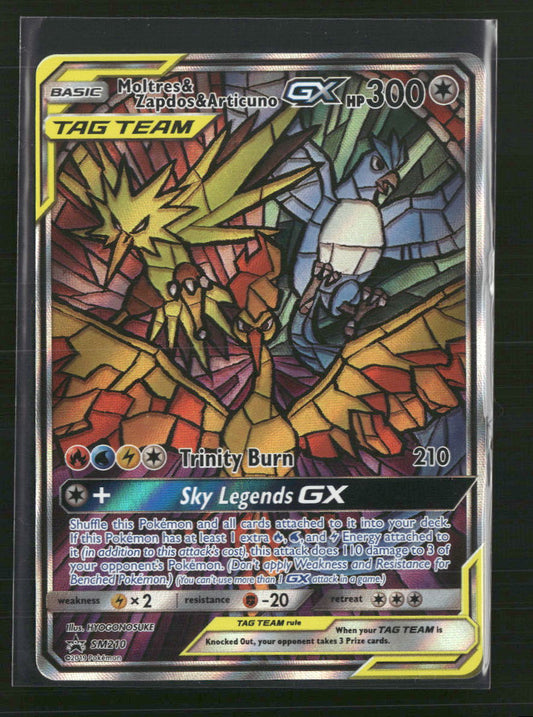 Moltres & Zapdos & Articuno GX SM Promos #SM210