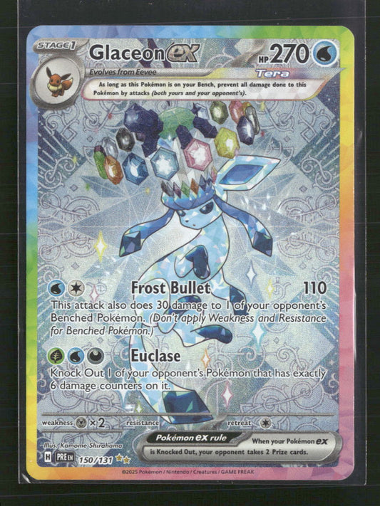 Glaceon ex SV: Prismatic Evolutions #150/131