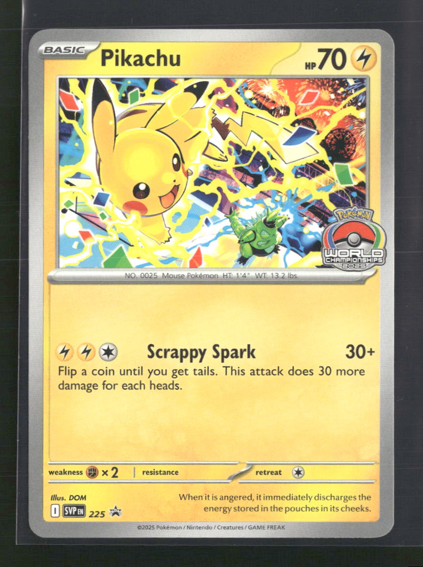 Pikachu SV: Scarlet & Violet Promo Cards #225