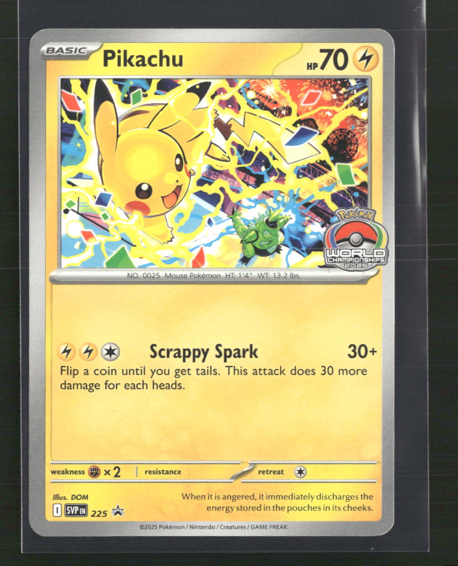 Pikachu SV: Scarlet & Violet Promo Cards #225